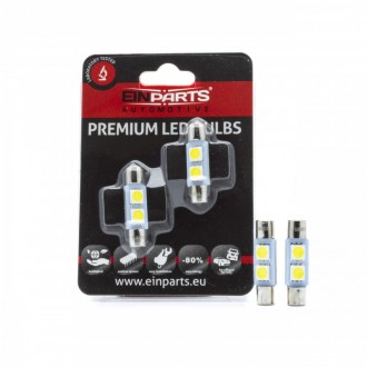 LED ŽIAROVKY C3W 2 SMD 4014 CANBUS 28MM - 2 KS