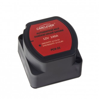AUTOMATICKÉ RELÉ PRE PRIPOJENIE DRUHEJ BATÉRIE 12V/140A