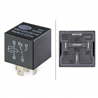 Relé pracovného prúdu HELLA 24V