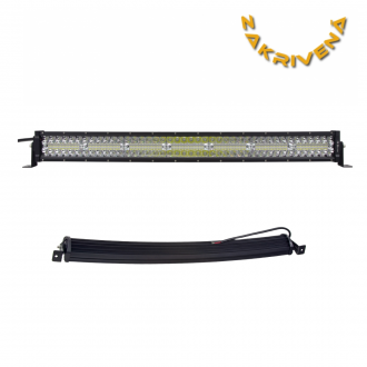 630W ZAKRIVENÁ TROJRADOVÁ LED SVETELNÁ RAMPA 76CM /COMBO/...