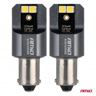 LED žiarovky BA9S CANBUS PRO, 12/24V/ 2ks