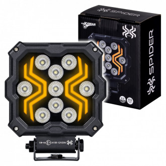 LED pracovné svetlo X-SPIDER 2 L0195 – 18W, 12/24V, ECE...