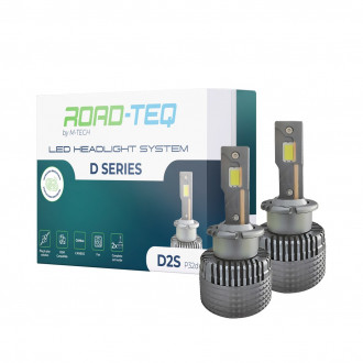 LED žiarovky D2S ROAD TEQ /2ks/ 6 800lm, 6 000K