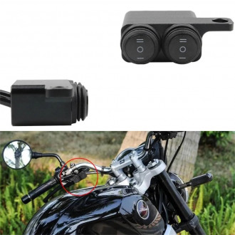 Prepínač svetiel / sirén / príslušenstva na motocykel...