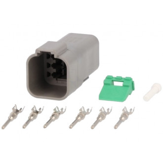 Sada zásuvka DEUTSCH DT, 6-pin