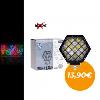 48W LED pracovné svetlo ECONO - 2 300lm, 16LED 12/24V