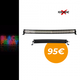 165W ZAKRIVENÁ TROJRADOVÁ LED SVETELNÁ RAMPA 126CM...