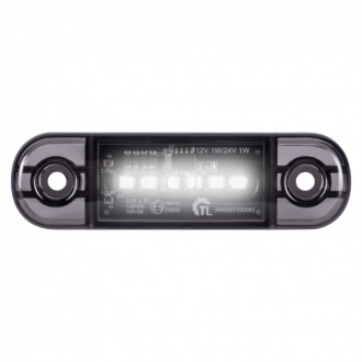 LED pozičné svetlo 6LED DARK /L1320/ – biele