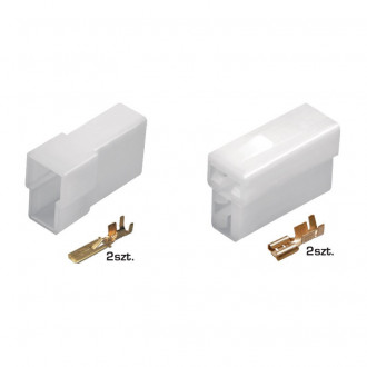 Káblový konektor 2-pin – 2-wire (TQZ-02AB)