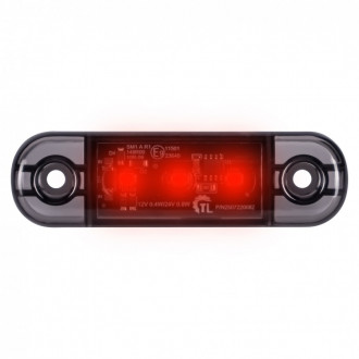 LED pozičné svetlo 3LED DARK /L1319/ – červené