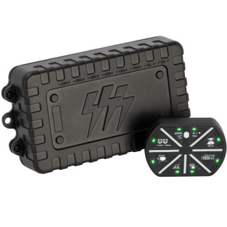 Bezdrôtový 8-okruhový spínač 12V / 24V – max. 80 A