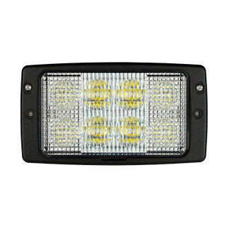 LED pracovné svetlo 8 LED, 40W obdĺžnikové rozptýlené pre...