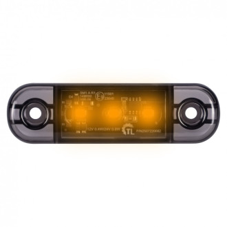 LED pozičné svetlo 3LED DARK /L1318/ – oranžové