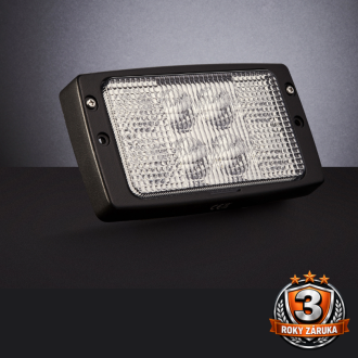 LED pracovné svetlo 8 LED, 40W obdĺžnikové rozptýlené pre...