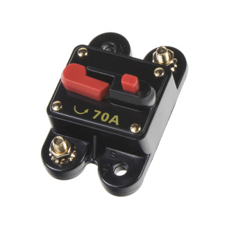 Automatický istič 70 A s bezpečnostným spínačom – 12/24...